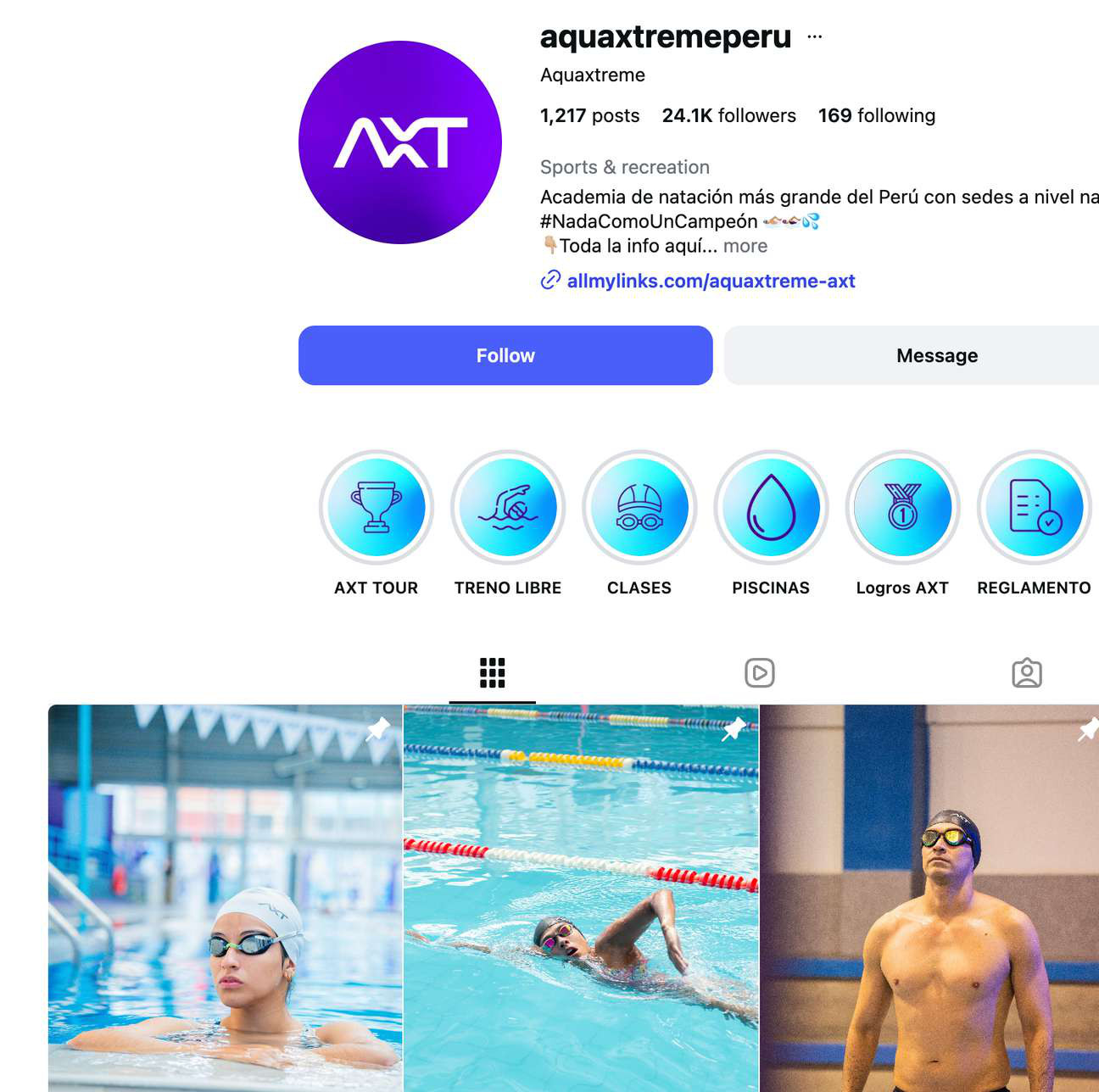 Referencia de AquaXtreme incluida en la presentación de Lechuga Lab