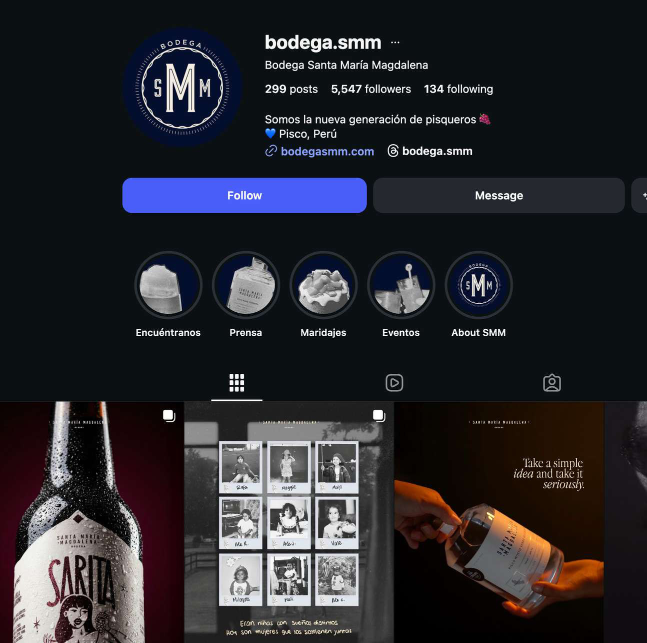 Referencia de Bodega SMM incluida en la presentación de Lechuga Lab